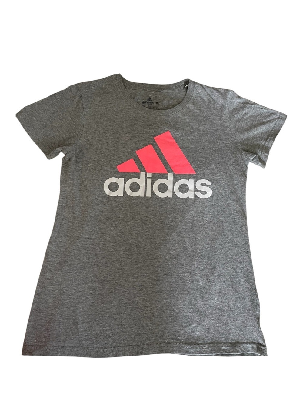 adidas Gray Tee with Black Print